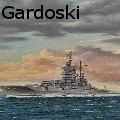 William Gardoski - USS Idaho Jan. 1945 - Oil Painting